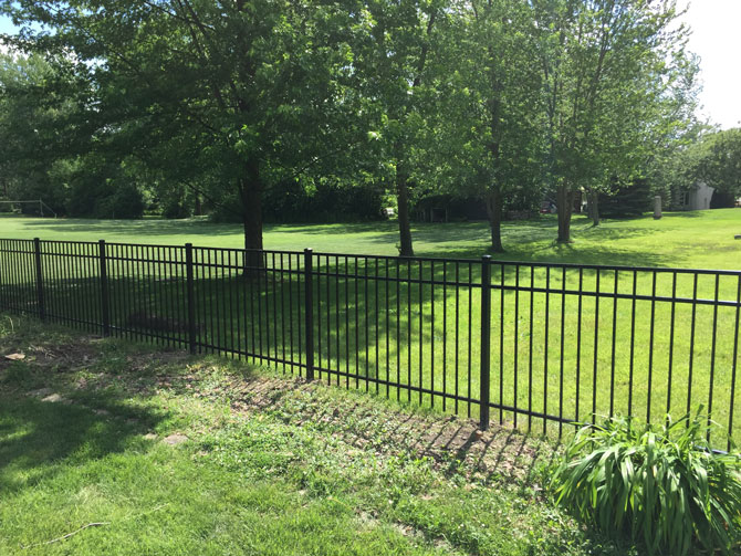 aluminum fence in fisher indiana